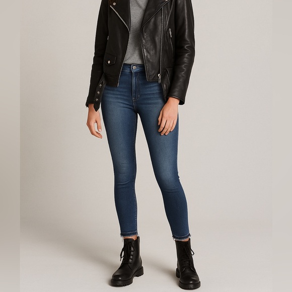 rag & bone Ankle Skinny Jeans in Alembic Wash, Size 28 - Picture 1 of 7